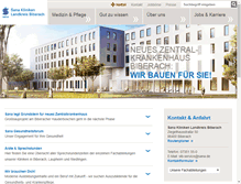 Tablet Screenshot of kliniken-bc.de